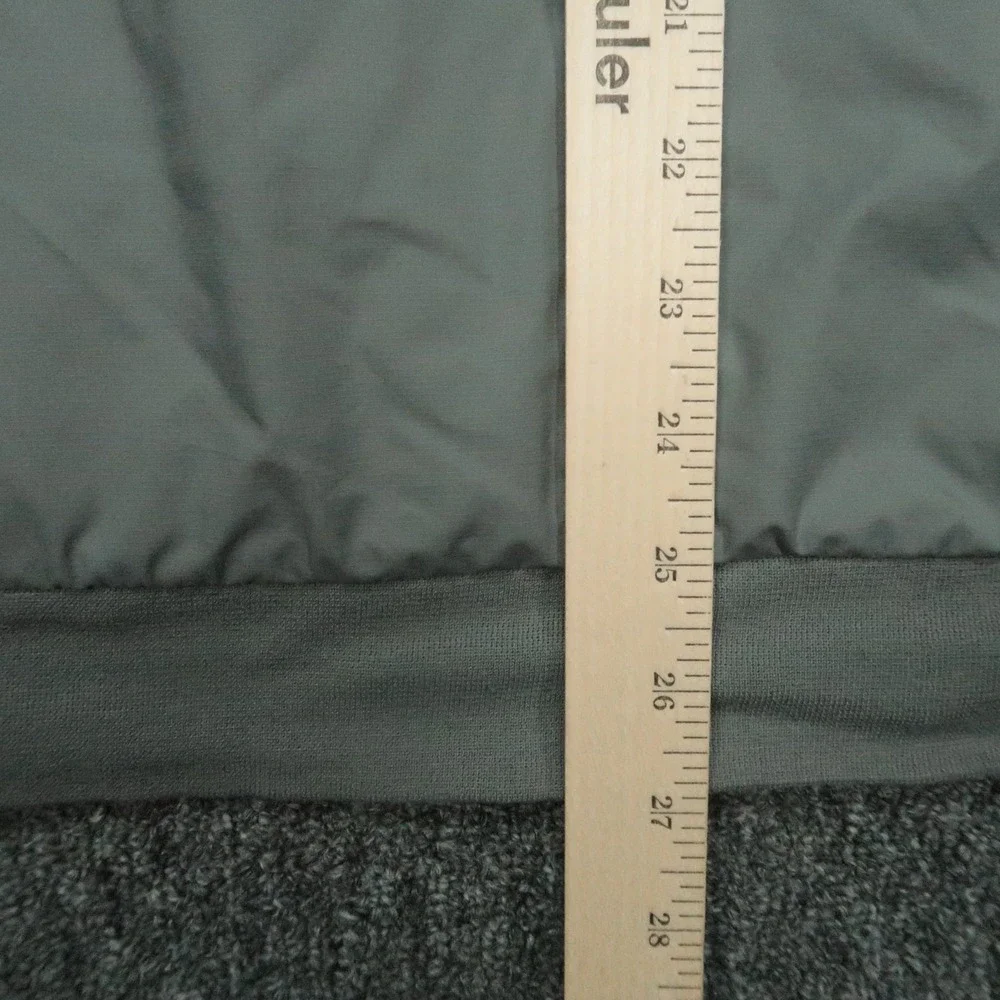 Nike Jacket Mens Large Gray White Windrunner Hooded Full‎ Zip Pockets Mesh Lined